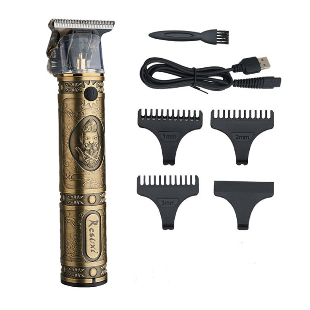 T9 Cordless Hair Clipper Bald Head Electric Hair Trimmer For Men USB Rechargeable Hair Clippers Barber Shaving Cutting Machine