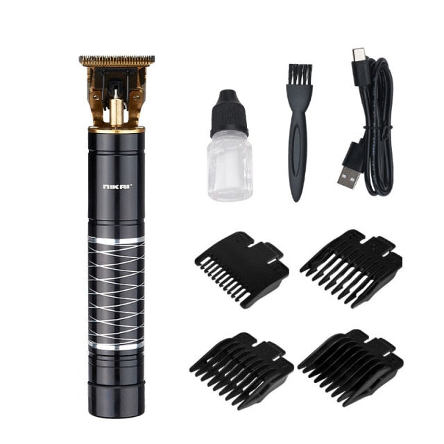 T9 Cordless Hair Clipper Bald Head Electric Hair Trimmer For Men USB Rechargeable Hair Clippers Barber Shaving Cutting Machine