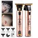 T9 Cordless Hair Clipper Bald Head Electric Hair Trimmer For Men USB Rechargeable Hair Clippers Barber Shaving Cutting Machine