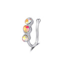 1Pcs C Shaped Fake Nose Ring Hoop Septum Rings Twist U Shape Nose Piercing Fake Piercing Oreja Pircing Jewelry Faux Piercing