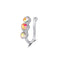 1Pcs C Shaped Fake Nose Ring Hoop Septum Rings Twist U Shape Nose Piercing Fake Piercing Oreja Pircing Jewelry Faux Piercing