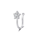 1Pcs C Shaped Fake Nose Ring Hoop Septum Rings Twist U Shape Nose Piercing Fake Piercing Oreja Pircing Jewelry Faux Piercing