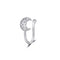 1Pcs C Shaped Fake Nose Ring Hoop Septum Rings Twist U Shape Nose Piercing Fake Piercing Oreja Pircing Jewelry Faux Piercing