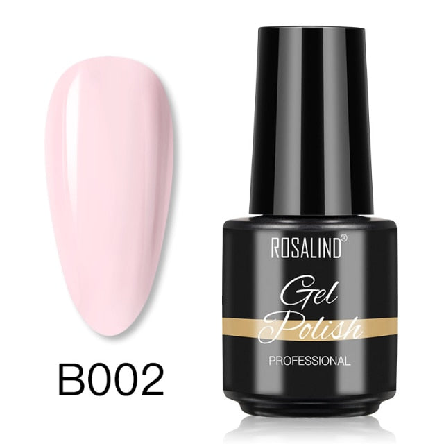 ROSALIND 7ml Matt Top Coat gel Lacquer Long-lasting Soak-off UV LED Gel color Manicure polish for Nail Art gel varnish