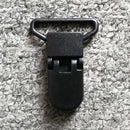 5pcs 25mm Plastic Baby Pacifier Chain Transparent Pacifier Clips Soother Holder For Baby Pacifier Nipples Holder Round Clamp