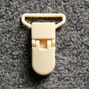 5pcs 25mm Plastic Baby Pacifier Chain Transparent Pacifier Clips Soother Holder For Baby Pacifier Nipples Holder Round Clamp