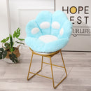 Armchair Seat Cat Paw Cushion for Office Dinning Chair Desk Seat Backrest Pillow Office Seats Massage Cat Paw Cushion Cartoons