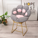 Armchair Seat Cat Paw Cushion for Office Dinning Chair Desk Seat Backrest Pillow Office Seats Massage Cat Paw Cushion Cartoons