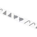 Chzimade 3X100CM Reflective Stickers For Clothing Hot Stamping Foil Heat Transfer Vinyl Film Reflective Tape DIY Iron On Fabric