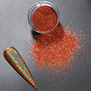 Rose Gold Bubble Mirror Powder Metallic Nail Glitter iridescent Chrome Dust Sparkling Flakes Pigment Manicur Nail Art Decor