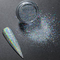 Rose Gold Bubble Mirror Powder Metallic Nail Glitter iridescent Chrome Dust Sparkling Flakes Pigment Manicur Nail Art Decor