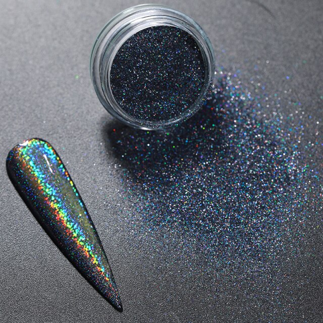 Rose Gold Bubble Mirror Powder Metallic Nail Glitter iridescent Chrome Dust Sparkling Flakes Pigment Manicur Nail Art Decor