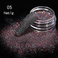 Rose Gold Bubble Mirror Powder Metallic Nail Glitter iridescent Chrome Dust Sparkling Flakes Pigment Manicur Nail Art Decor