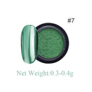 Rose Gold Bubble Mirror Powder Metallic Nail Glitter iridescent Chrome Dust Sparkling Flakes Pigment Manicur Nail Art Decor