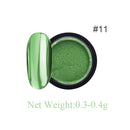 Rose Gold Bubble Mirror Powder Metallic Nail Glitter iridescent Chrome Dust Sparkling Flakes Pigment Manicur Nail Art Decor