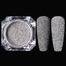 Rose Gold Bubble Mirror Powder Metallic Nail Glitter iridescent Chrome Dust Sparkling Flakes Pigment Manicur Nail Art Decor
