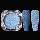 Rose Gold Bubble Mirror Powder Metallic Nail Glitter iridescent Chrome Dust Sparkling Flakes Pigment Manicur Nail Art Decor