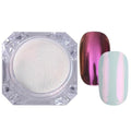 Rose Gold Bubble Mirror Powder Metallic Nail Glitter iridescent Chrome Dust Sparkling Flakes Pigment Manicur Nail Art Decor