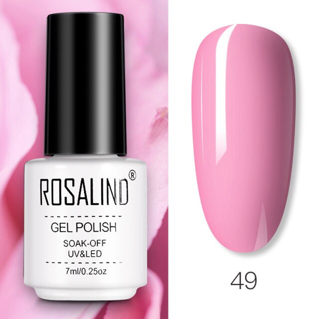 ROSALIND Gel Polish Hybrid Varnishes All For Nail Manicure Semi Permanent For Nails Gel Nail Polish Vernis Gellak Top Base