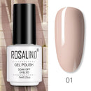 ROSALIND Gel Polish Hybrid Varnishes All For Nail Manicure Semi Permanent For Nails Gel Nail Polish Vernis Gellak Top Base