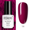 ROSALIND Gel Polish Hybrid Varnishes All For Nail Manicure Semi Permanent For Nails Gel Nail Polish Vernis Gellak Top Base