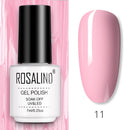 ROSALIND Gel Polish Hybrid Varnishes All For Nail Manicure Semi Permanent For Nails Gel Nail Polish Vernis Gellak Top Base