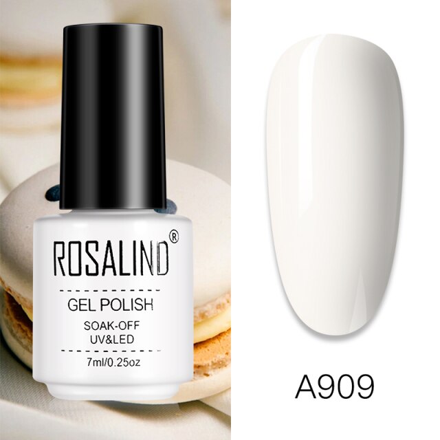 ROSALIND Gel Polish Hybrid Varnishes All For Nail Manicure Semi Permanent For Nails Gel Nail Polish Vernis Gellak Top Base