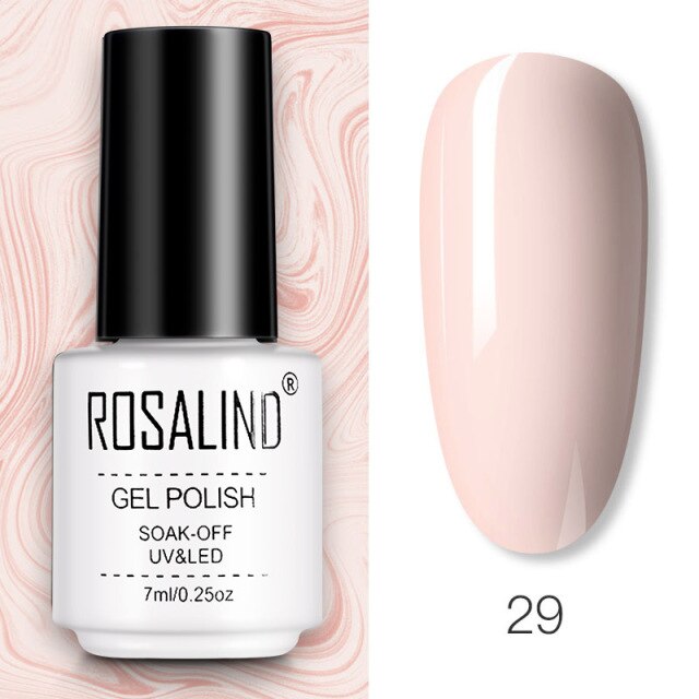 ROSALIND Gel Polish Hybrid Varnishes All For Nail Manicure Semi Permanent For Nails Gel Nail Polish Vernis Gellak Top Base