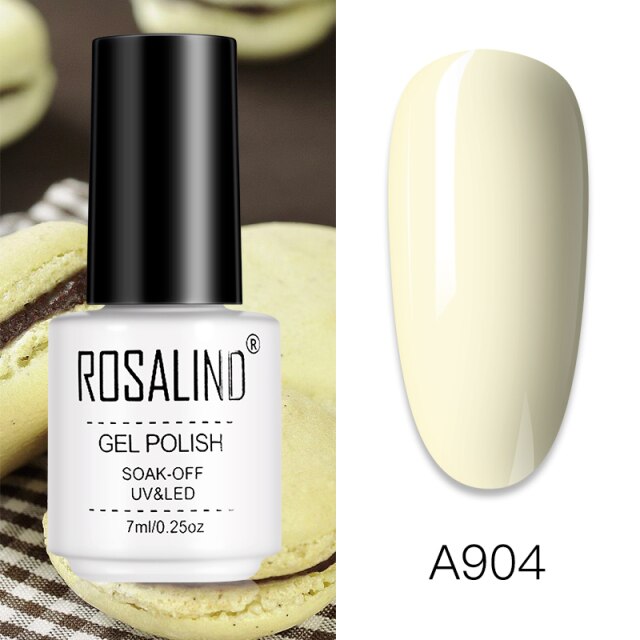 ROSALIND Gel Polish Hybrid Varnishes All For Nail Manicure Semi Permanent For Nails Gel Nail Polish Vernis Gellak Top Base