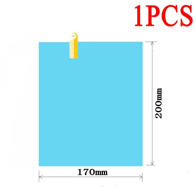 Car Rain-proof Film Rearview Mirror Waterproof Film Universal Window Glass Clear Anti-Fog Anti-reflective Sticker