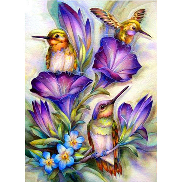 Diamond Painting 5D Diamonds DIY Flower Cross Stitch Full Square Round Drill Embroidery Christmas Handmade Home Room Wall Decor