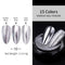 1 Box Neon sparkle Mirror Nail Glitter Pearl Powder Auroras Iridescent Effect Nails  Pigment Dust UV Gel Polish Decor