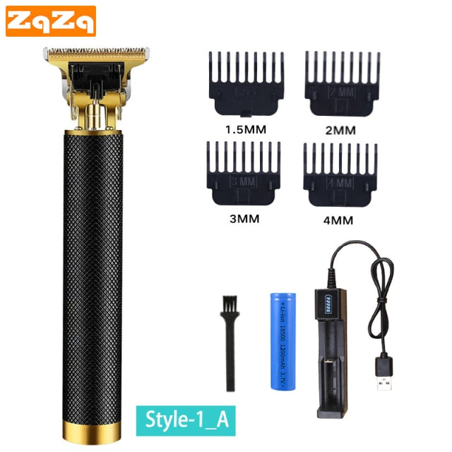 ZqZq Hair Trimmer Clipper Rechargeable Hair Clipper,Men Trimmer Electric Shaver Barber Machine Rechargeable Cutter Barbershop