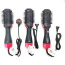 One Step Hair Dryer Volumizer Salon Hot Air Paddle Electric  Comb Styling Brush Negative Ion Generator Hair Straightener Curler
