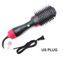 One Step Hair Dryer Volumizer Salon Hot Air Paddle Electric  Comb Styling Brush Negative Ion Generator Hair Straightener Curler