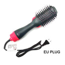 One Step Hair Dryer Volumizer Salon Hot Air Paddle Electric  Comb Styling Brush Negative Ion Generator Hair Straightener Curler