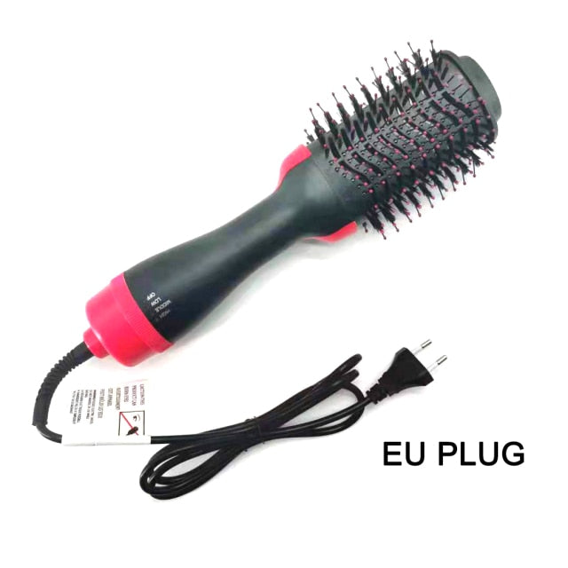 One Step Hair Dryer Volumizer Salon Hot Air Paddle Electric  Comb Styling Brush Negative Ion Generator Hair Straightener Curler