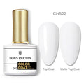 BORN PRETTY Nail Gel 120Colors 10ml Gel Nail Polish Soak Off UV LED Gel Varnish iridescent Shining Nagel Kunst Gellack