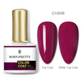 BORN PRETTY Nail Gel 120Colors 10ml Gel Nail Polish Soak Off UV LED Gel Varnish iridescent Shining Nagel Kunst Gellack