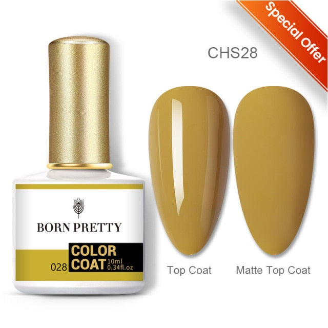 BORN PRETTY Nail Gel 120Colors 10ml Gel Nail Polish Soak Off UV LED Gel Varnish iridescent Shining Nagel Kunst Gellack