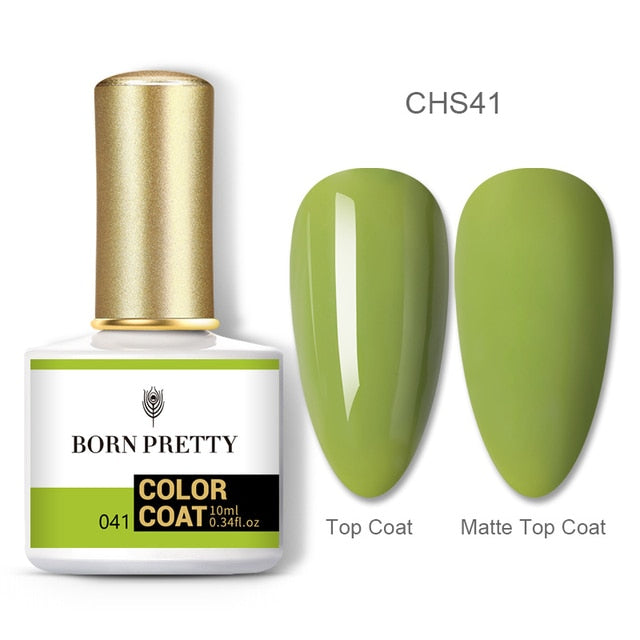 BORN PRETTY Nail Gel 120Colors 10ml Gel Nail Polish Soak Off UV LED Gel Varnish iridescent Shining Nagel Kunst Gellack
