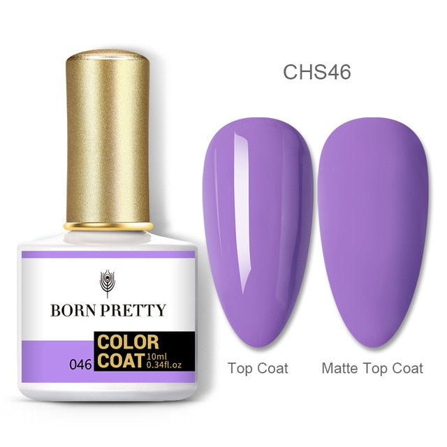 BORN PRETTY Nail Gel 120Colors 10ml Gel Nail Polish Soak Off UV LED Gel Varnish iridescent Shining Nagel Kunst Gellack