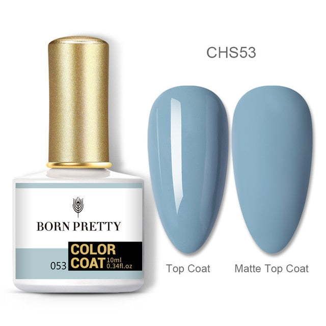 BORN PRETTY Nail Gel 120Colors 10ml Gel Nail Polish Soak Off UV LED Gel Varnish iridescent Shining Nagel Kunst Gellack