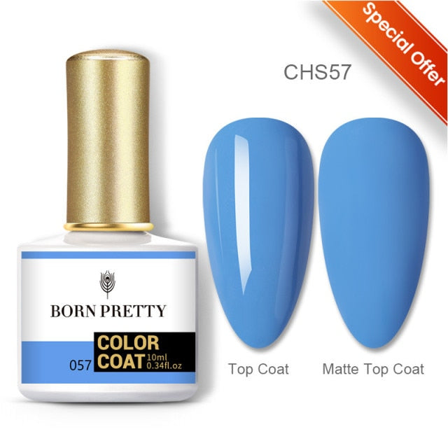 BORN PRETTY Nail Gel 120Colors 10ml Gel Nail Polish Soak Off UV LED Gel Varnish iridescent Shining Nagel Kunst Gellack