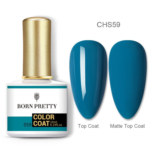 BORN PRETTY Nail Gel 120Colors 10ml Gel Nail Polish Soak Off UV LED Gel Varnish iridescent Shining Nagel Kunst Gellack