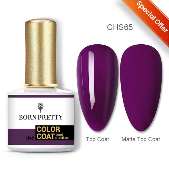BORN PRETTY Nail Gel 120Colors 10ml Gel Nail Polish Soak Off UV LED Gel Varnish iridescent Shining Nagel Kunst Gellack