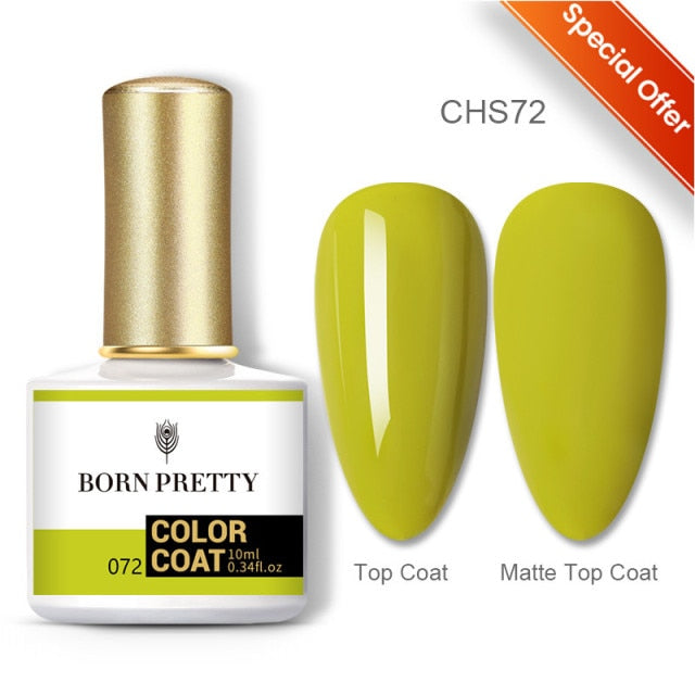 BORN PRETTY Nail Gel 120Colors 10ml Gel Nail Polish Soak Off UV LED Gel Varnish iridescent Shining Nagel Kunst Gellack