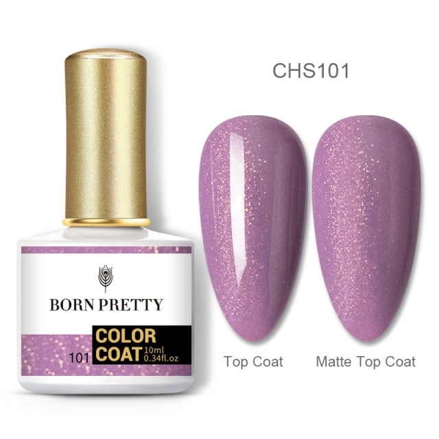 BORN PRETTY Nail Gel 120Colors 10ml Gel Nail Polish Soak Off UV LED Gel Varnish iridescent Shining Nagel Kunst Gellack