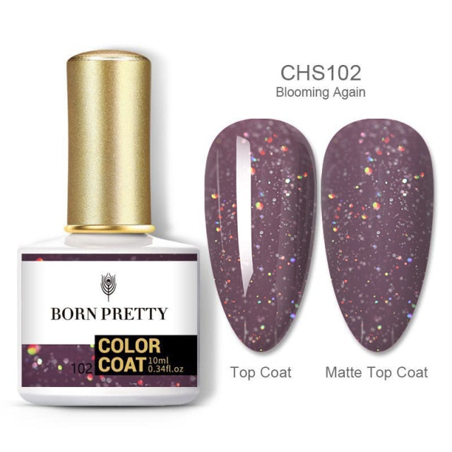 BORN PRETTY Nail Gel 120Colors 10ml Gel Nail Polish Soak Off UV LED Gel Varnish iridescent Shining Nagel Kunst Gellack