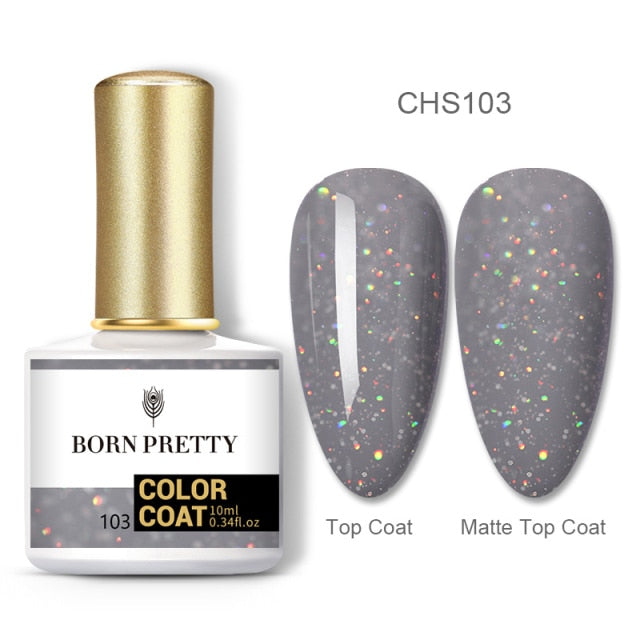 BORN PRETTY Nail Gel 120Colors 10ml Gel Nail Polish Soak Off UV LED Gel Varnish iridescent Shining Nagel Kunst Gellack